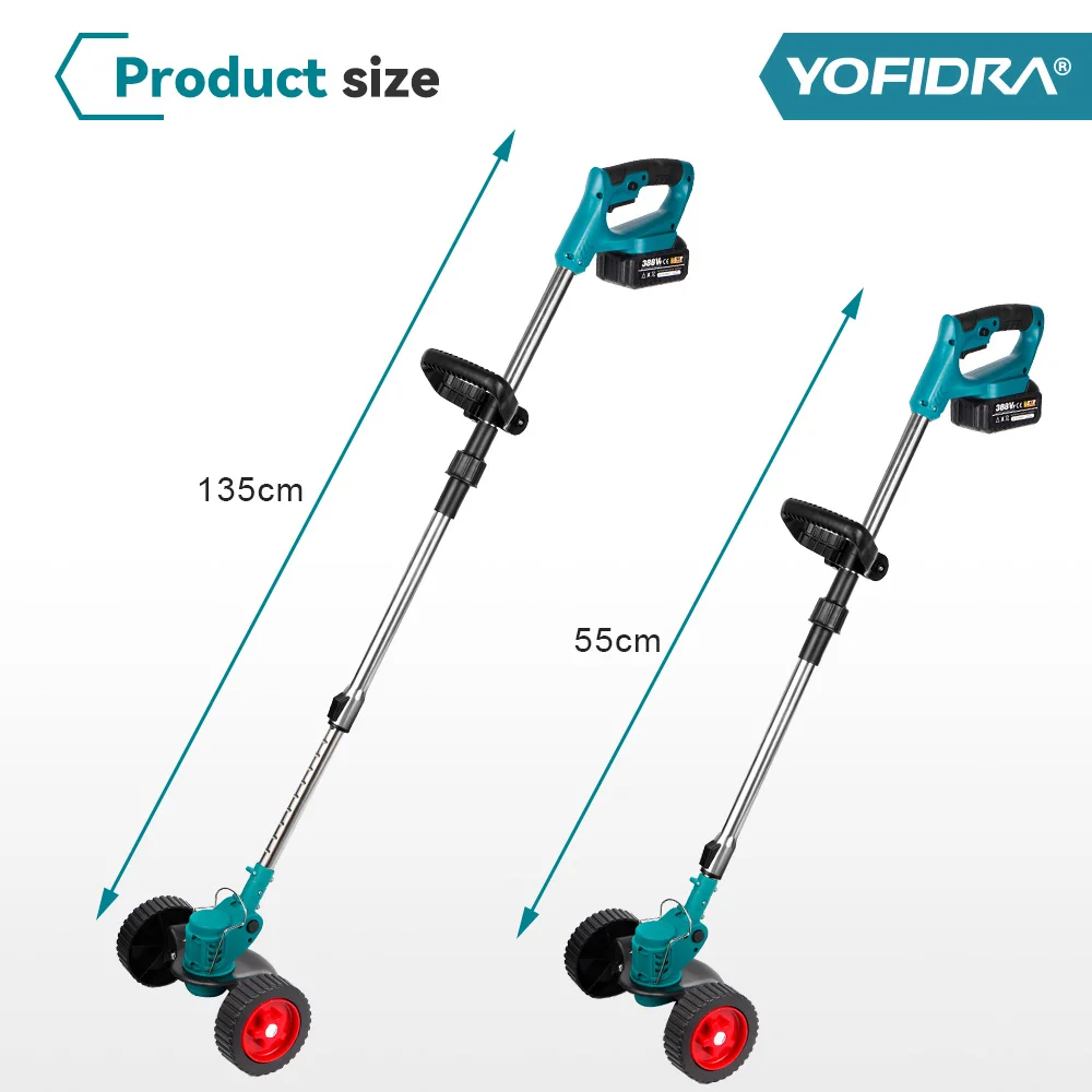Akutrimmer teleskoopvarrega – 18V (ühildub Makita akudega) - Pilt 5