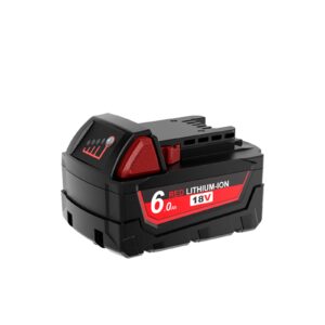 Milwaukee M18 18V 6.0Ah Li-ion aku, kiire laadimine, ülelaadimise ja ülekuumenemise kaitse