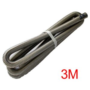 Roostevabast terasest diiselpuhuri heitgaasitoru – sobib 5kW ja 8kW diiselsoojenditele, painduv, soojus- ja roostekindel