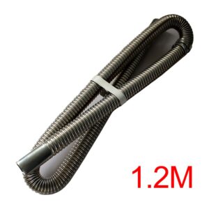 Roostevabast terasest diiselpuhuri heitgaasitoru – sobib 5kW ja 8kW diiselsoojenditele, painduv, soojus- ja roostekindel