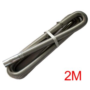 Roostevabast terasest diiselpuhuri heitgaasitoru – sobib 5kW ja 8kW diiselsoojenditele, painduv, soojus- ja roostekindel