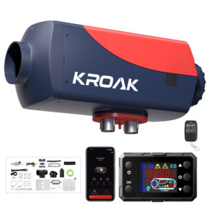 5-8kW 12V diiselõhukütteseade – Bluetooth juhtimine, LCD-ekraan, kompaktne, energiasäästlik, ideaalne sõidukitele ja tööruumidele