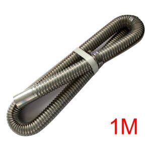 Roostevabast terasest diiselpuhuri heitgaasitoru – sobib 5kW ja 8kW diiselsoojenditele, painduv, soojus- ja roostekindel