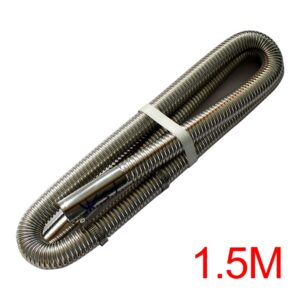 Roostevabast terasest diiselpuhuri heitgaasitoru – sobib 5kW ja 8kW diiselsoojenditele, painduv, soojus- ja roostekindel