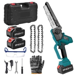 Juhtmevaba 8-tolline kettsaag Makita 18V akule, 3000W harjadeta mootoriga, kodu- ja aiatöödeks