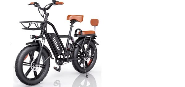 PH003 retrostiilis elektriline fatbike – 2000W kahe mootoriga, 48V 20Ah aku, 26×4" rehvid, LCD-ekraan, poekorv ja pereiste