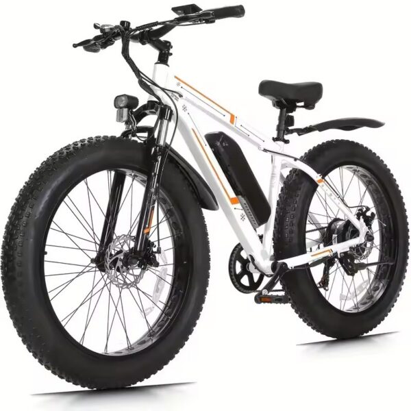CF26 elektriline fatbike – 1000W mootoriga e-bike, 48V eemaldatav aku, 26x4.0" rehvid ja LCD-ekraan linnasõiduks ja maastikule