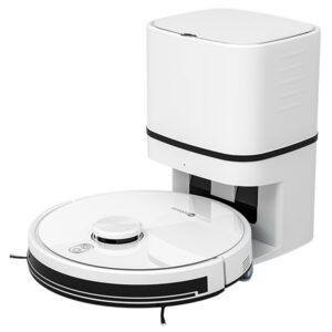 S600 robottolmuimeja LDS4.0 laserkaardistuse, 2-in-1 tolmu- ja veepaagiga, 6000Pa imemisvõimsusega ning nutijuhtimisega Alexa ja Google Home kaudu.