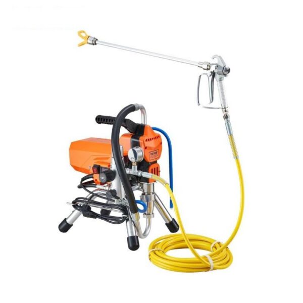 VEVOR 2000W airless värviprits 3000 PSI surve ja 9 m voolikuga. Sobib kodu ja töömaade värvimiseks – ühtlane triibuvaba katvus, lihtne puhastus ja täielik tarvikukomplekt.