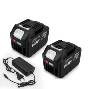 2×998VF 18V liitiumaku ja kiirlaadija – 45000mAh kogumaht Makita tööriistadele