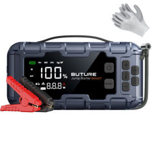 Buture 6000A auto stardiabi – rehvipump, LED-taskulamp ja kiirlaadimine ühes kompaktses seadmes