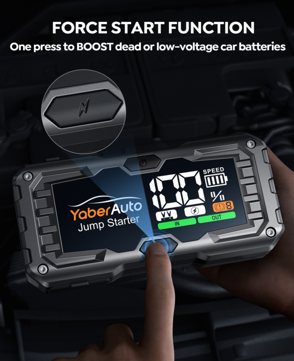 YABER 4000A Käivitusabi / Aku Booster / Powerbank / Taskulamp - Image 4