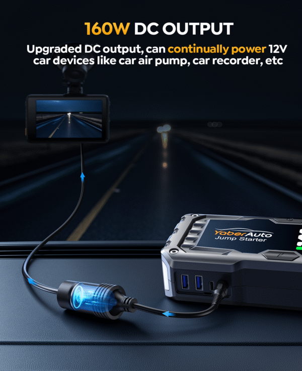 YABER 4000A Käivitusabi / Aku Booster / Powerbank / Taskulamp - Image 3