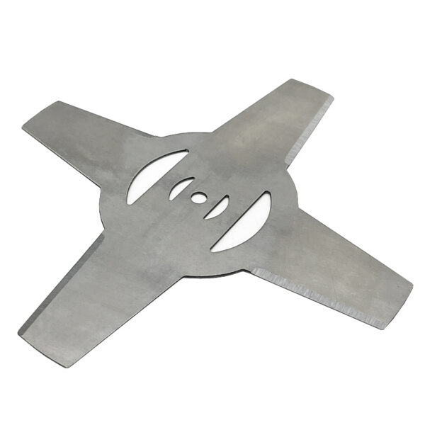 4x Trimmeritera 150mm – 5mm Ava, 4 Hambaga Metallist Võsalõikuri Terad - Image 5