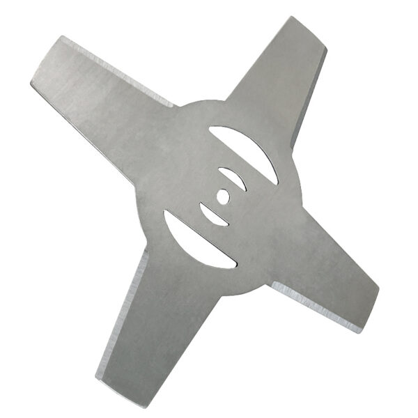 4x Trimmeritera 150mm – 5mm Ava, 4 Hambaga Metallist Võsalõikuri Terad - Image 4