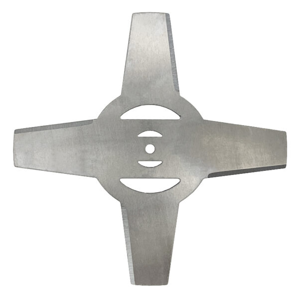 4x Trimmeritera 150mm – 5mm Ava, 4 Hambaga Metallist Võsalõikuri Terad - Image 2