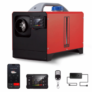 MUDIRO 8kW diiselõhkkütteseade 220V EU versioon – võimas ja automaatne küttelahendus garaažile, töökojale, autole või paadile.