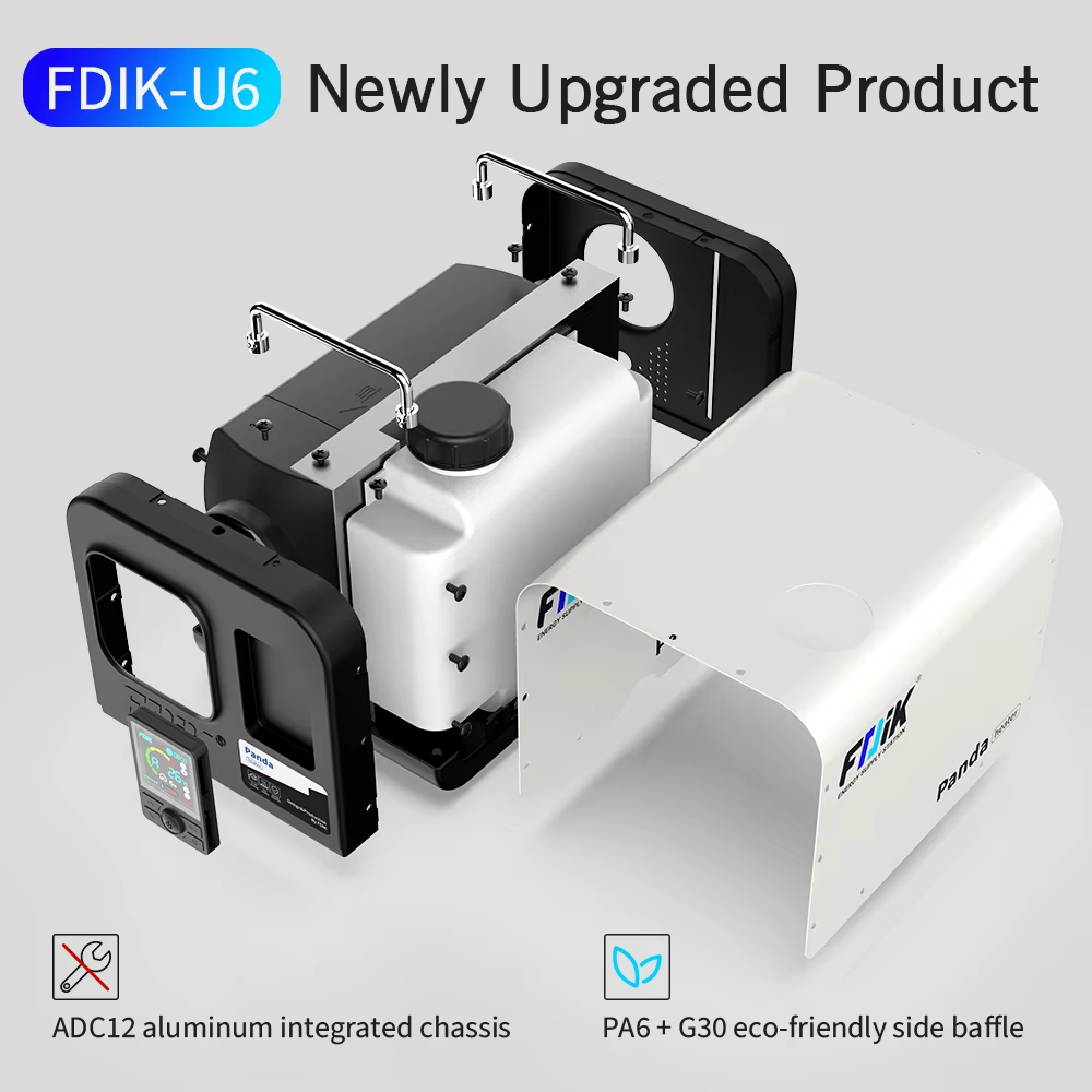 FDIK 8kw Soojapuhur Panda-U6 12V/24V/220V – LCD-ekraan, Bluetooth ja Puldiga Juhtimine, Kaasaskantav Diiselsoojendi Matkamiseks, Paadile, Haagissuvilale ja Sõidukitele - Image 6