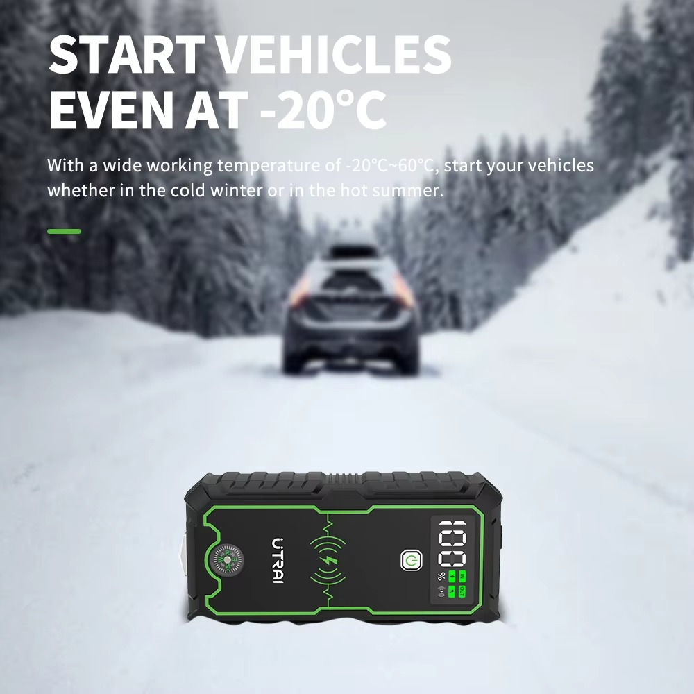 4000A auto käivitusabi ja akupank UTRAI JS-1 Pro – 12V, juhtmevaba laadimine, LED-taskulamp - Image 6