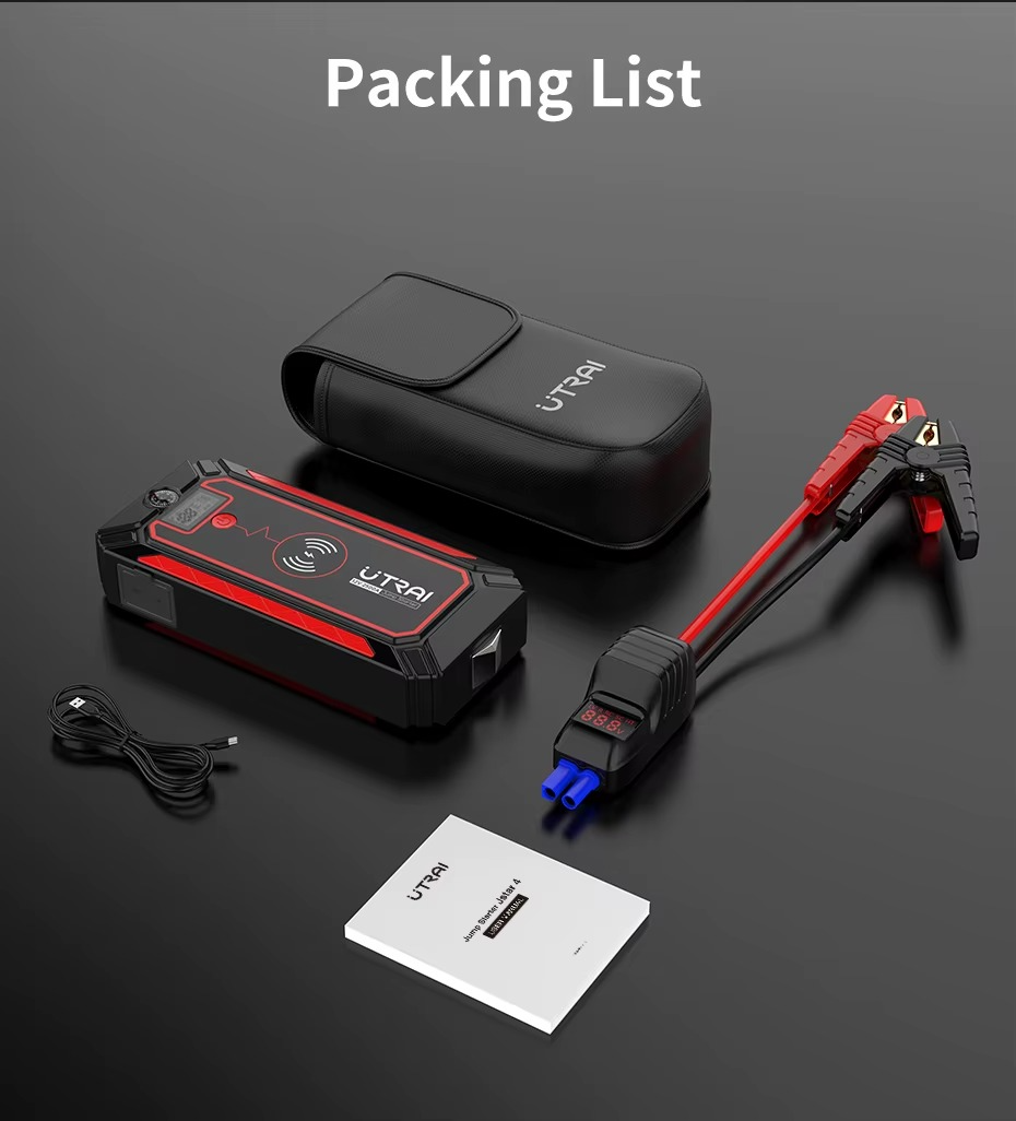 2500A auto käivitusabi UTRAI JS-4 – 12V, 10W juhtmevaba laadimine, LED-valgustus - Image 2