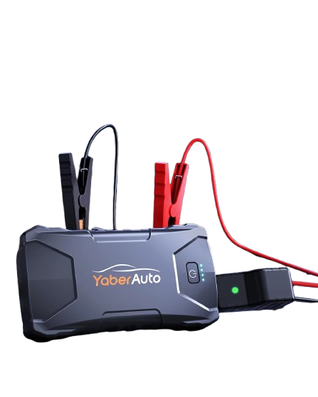 YABER Auto 2000A auto käivitusabi – kompaktne 12V käivitusseade Force Start funktsiooni ja LED-hädaabivalgustiga
