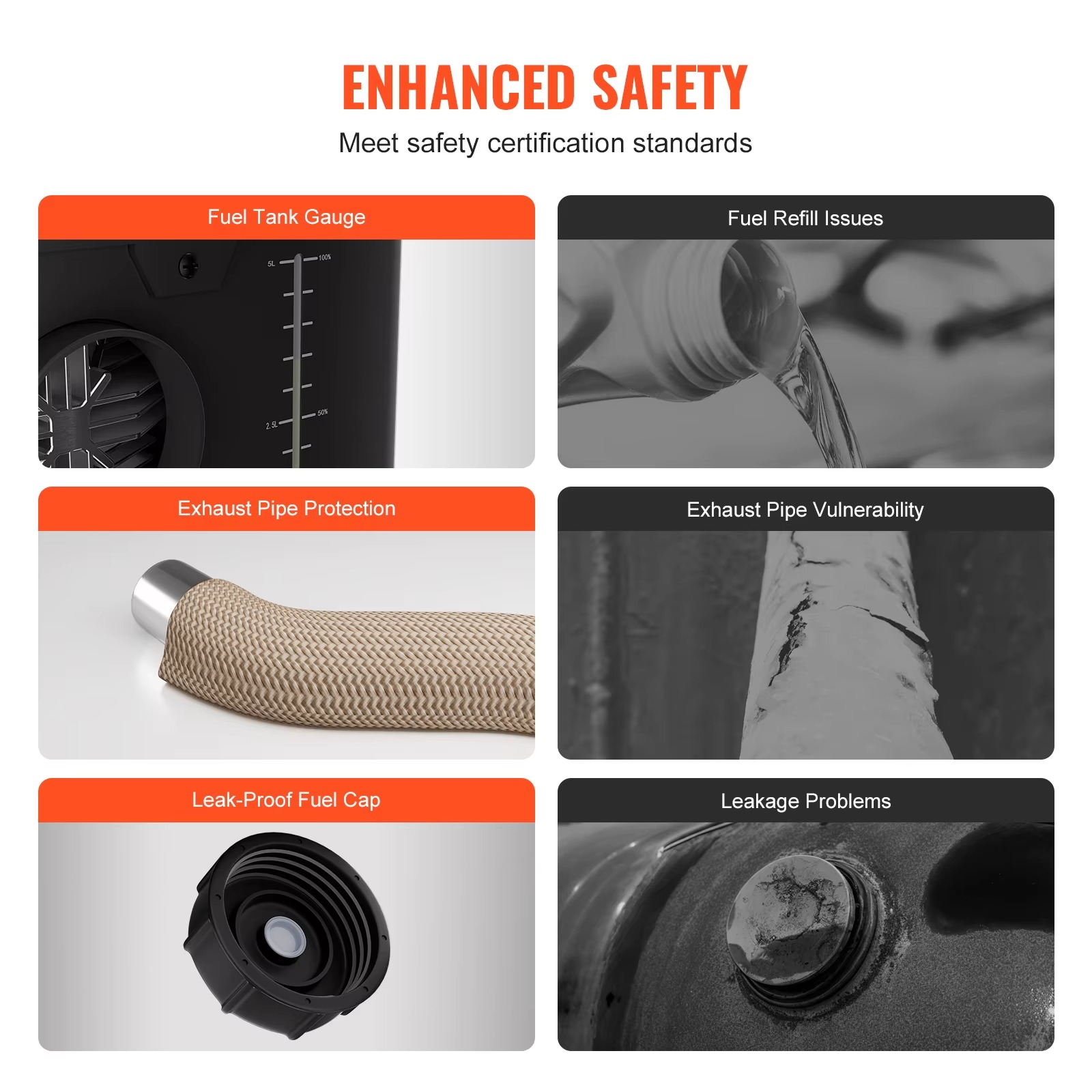 8 kW diiselsoojendi – 12V/24V/220V, Bluetooth, CO-andur, vaikne töö - Image 3