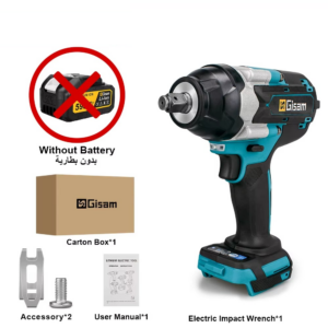 Gisam akutoitega löökmutrikeeraja 1800 Nm – harjavaba 1/2" löökmutrikeeraja Makita 18V akudele