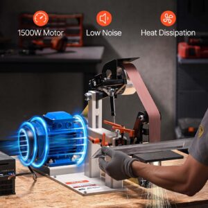 VEVOR 1.5kW Lint- ja ketaslihvmasin