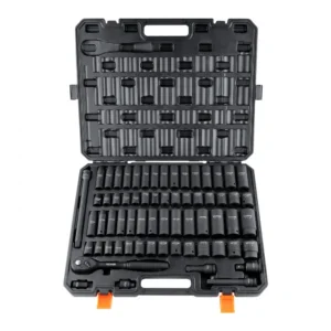 1/2 löökpadrunite komplekt 65 tk – 1/Löökpadrunite Komplekt (65 Tk, 10-24 mm, Cr-V Teras)
