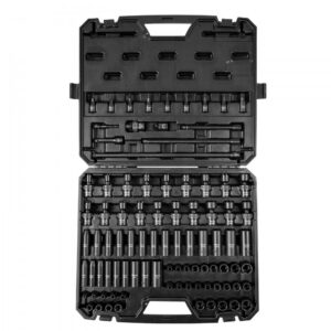 3/8 löökpadrunite komplekt auto – 3/Löökpadrunite Komplekt (90 Osa, 0,6 cm-1,9 cm SAE, 6-19 mm)