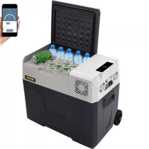 kompressoriga auto külmik 50 L – Auto Külmik Kompressoriga (50 L, -20°C Kuni 20°C, Ratastega)