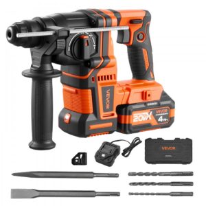 juhtmevaba harjadeta SDS-Plus puurvasar – Juhtmevaba Äkedeta SDS-Plus Puurvasar (20V, 2,8J, 340W)