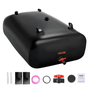 kokkupandav veemahuti 1000 L PVC – Kokkupandav Veemahuti (1000 L, 1000D PVC, 38 mm Sisselaskeava)