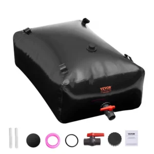 kokkupandav veemahuti 330 L PVC – Kokkupandav Veemahuti (330 L, 1000D PVC, 32 mm Voolikuühendus)