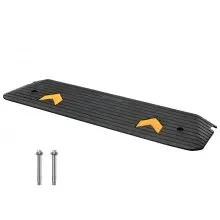 kummist lävepaku ramp ratastoolidele – Kummist Lävepaku Ramp (2,5 cm Tõus, 15 000 kg Kandevõime, Libisemisvastane Pind)