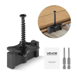peidetud terrassikinnituskomplekt 900 tk – Peidetud Terrassikinnituskomplekt (900 Tk, 6,5 Mm Vahe, Must)