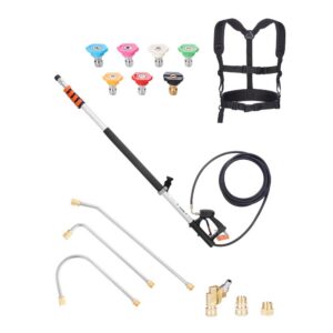 survepesuri teleskoopvars 4000 psi – Survepesuri teleskoopvars (7,3 m, 275,6 bar, 7 pihustiotsikut)