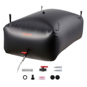 Veemahuti (540 L, PVC, kokkupandav)