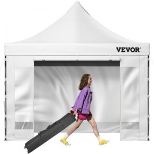 Pop-up Varikatuse Telk (3×3 m, Eemaldatavad Seinad, UV-Kaitse, Veekindel)
