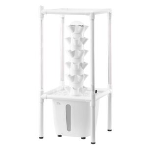 Hüdroponiline kasvatustorn (6 tasandit, 30 taimekapslit, 20 L veepaak)