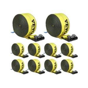 veokirihmad 6000 lbs kandevõime – Veokirihmad (10 Tk, 10,16 Cm x 9,14 m, 2721,6 Kg Kandevõime)