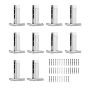 klaasklambri komplekt roostevaba teras – Klaasklambri Komplekt (10 Tk, 0,79-1,19 cm Klaasile, Roostevaba Teras)