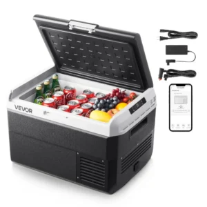 kompaktne auto külmik 50 L – Kompaktne Auto Külmik (50 L, -20°C Kuni 20°C, 12/24V DC ja 100-240V AC)
