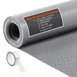 PVC garaažipõranda matt libisemiskindel – PVC Garaažipõranda Matt (2,28 x 6,1 m, 2,2 mm, Libisemiskindel)