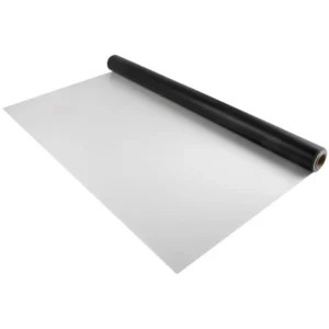 PVC tantsupõrand kahepoolne must valge – PVC Tantsupõrand (2 x 7 m, 1,5 mm Paksus, Kahepoolne)