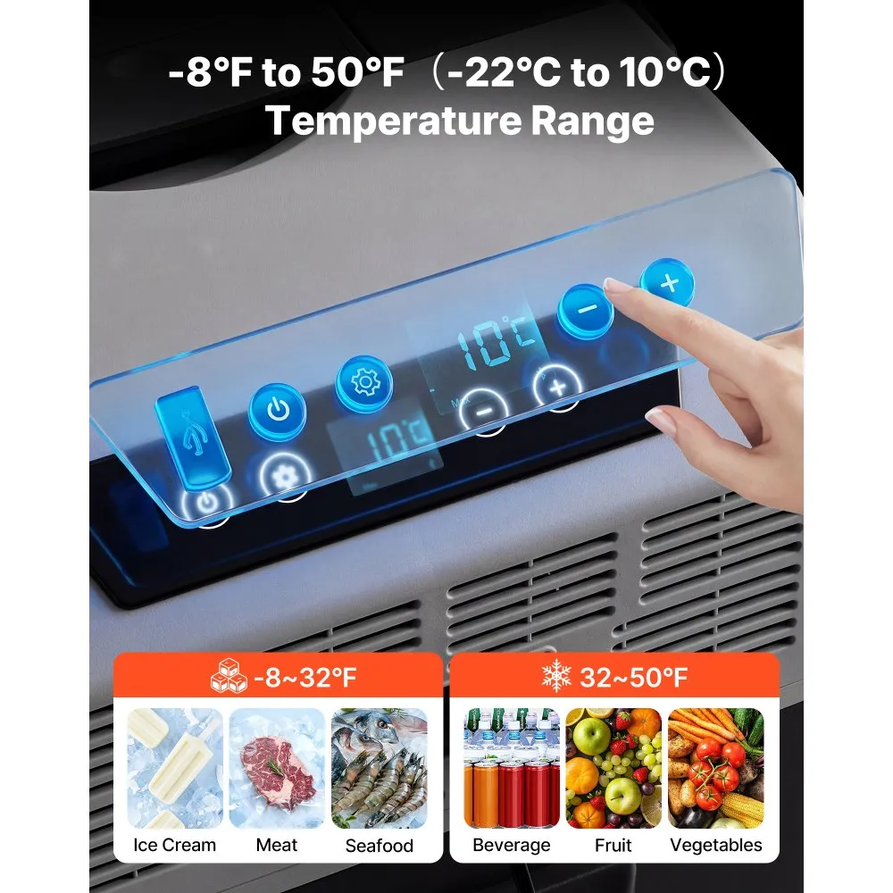 12V Auto Külmik (30 L, -22°C Kuni 10°C, Rehanduse Juhtimine) – toote pilt 2