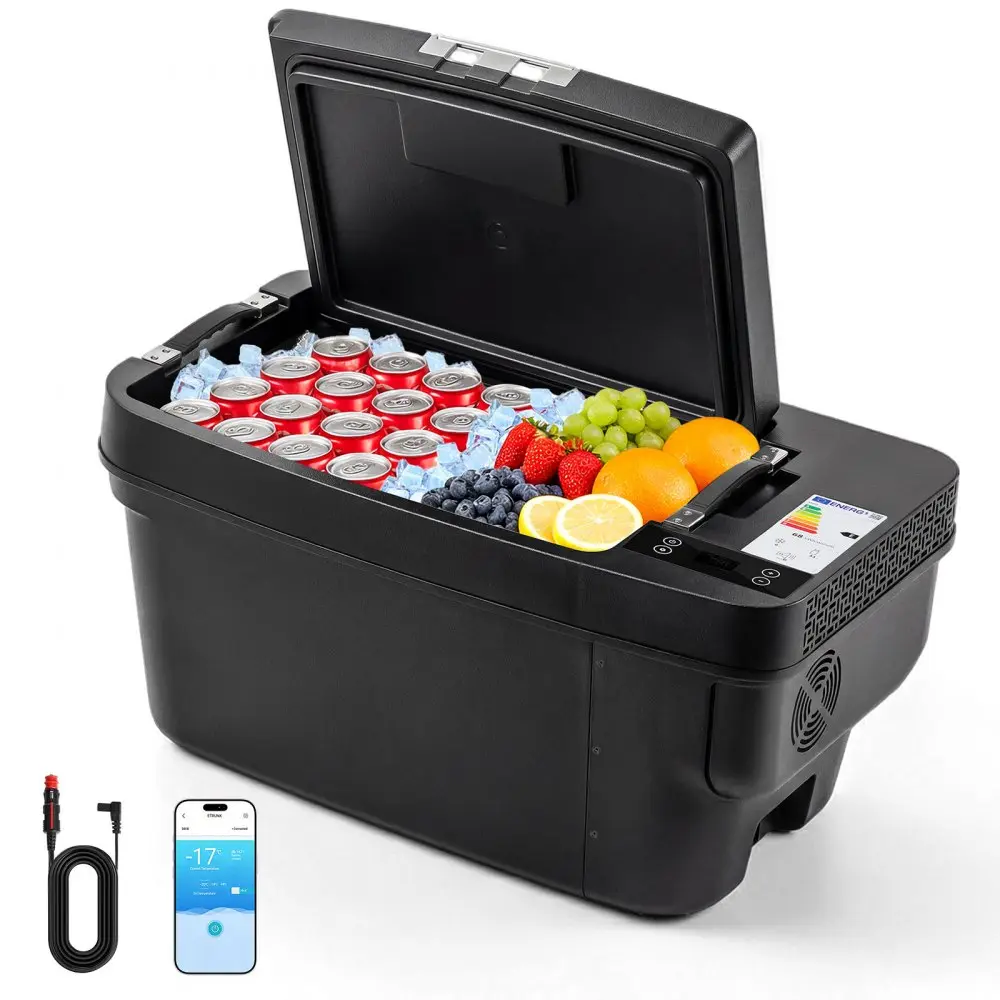 12v auto külmik 35l kompressor – 12V auto külmik (35 L, -22°C kuni 10°C, kompressor)