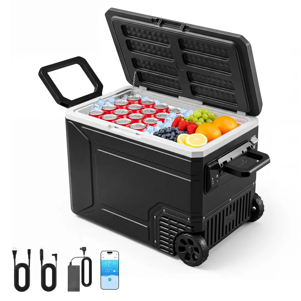 12V auto külmik kaasaskantav – 12V Auto Külmik (78 L, -20°C Kuni 20°C, Rehanduse Juhtimine)