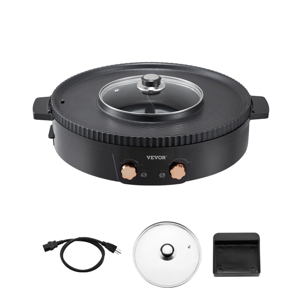 elektriline grill ja hot pot – Elektriline Grill Ja Hot Pot (1800 W, 2,5 L, Mittekleepuv)
