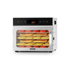 elektriline toidukuivati 400 W – Elektriline Toidukuivati (400 W, 6 Roostevabast Terasest Alust, 30-90 °C)